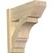 Ekena Millwork Balboa Slat Rough Sawn Outlooker, Douglas Fir, 8"W x 20"D x 20"H OUT08X20X20BOA06RDF - alternate 1